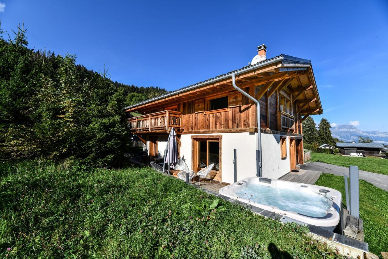 Vielyterra - Chalet Haut De Gamme - Domaine Du Mont Blanc Сен-Жерве-ле-Бен Екстер'єр фото